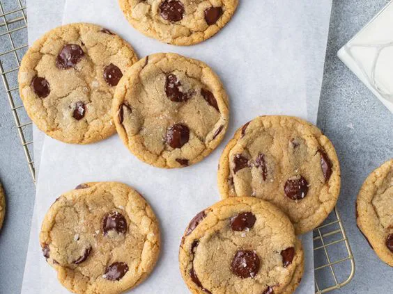 Galletas de chip de chocolate