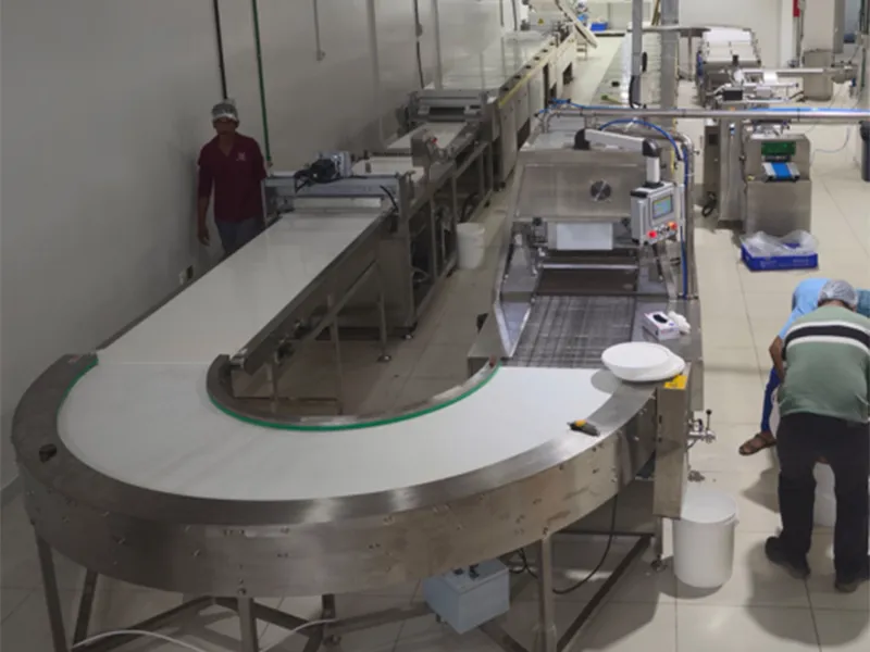 Línea de producción de barras de caramelo y nougat para un distribuidor de EAU