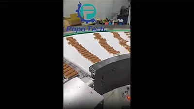 Barras de caramelo y nougat con doble cobertura de chocolate