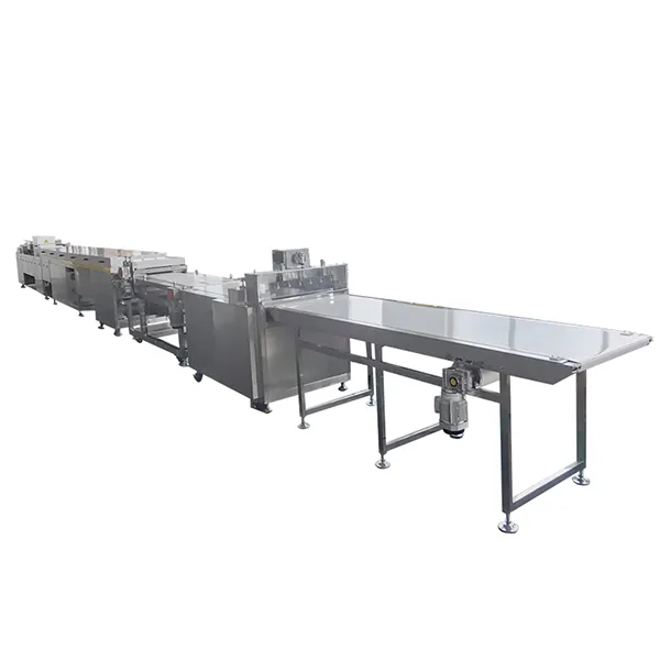 Línea automática de formado y corte de barras de cereal